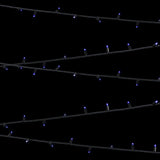 Elumen8 10m Heavy-Duty Rubber Dimmable LED String Lights – Blue, Black Cable 2