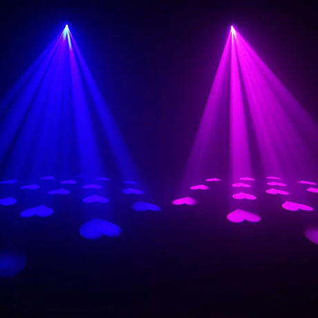 Equinox Helix 100W Gobo Flower LED Effect Light – Black 8