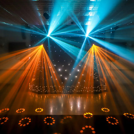 Equinox Helix 100W Gobo Flower LED Effect Light – Black 10