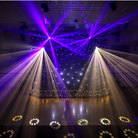 Equinox Helix 100W Gobo Flower LED Effect Light – Black 11