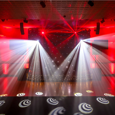 Equinox Helix 100W Gobo Flower LED Effect Light – Black 13