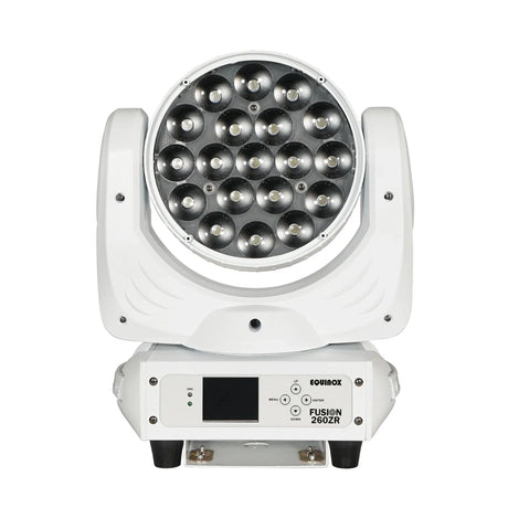Equinox Fusion 260ZR MKII LED Wash Moving Head White Housing 10