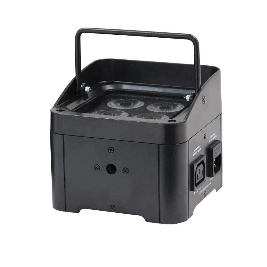 Equinox Colour Raider Uplighter Pack - 4 x 4W RGBW LEDs 4