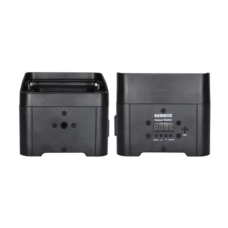 Equinox Colour Raider Uplighter Pack - 4 x 4W RGBW LEDs 5