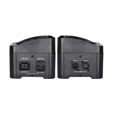 Equinox Colour Raider Uplighter Pack - 4 x 4W RGBW LEDs 6