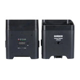 Equinox Colour Raider Lithium Battery Uplighter Pack Black Housing 4