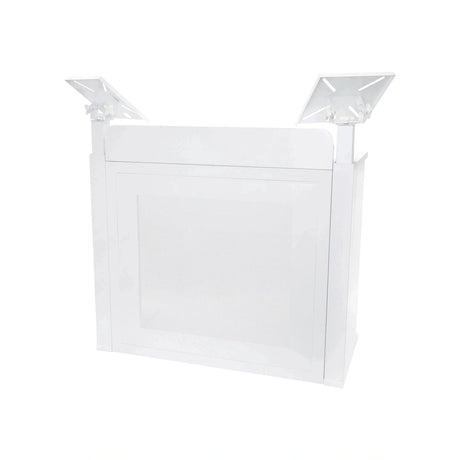 Equinox Foldable DJ Event Booth – White 1