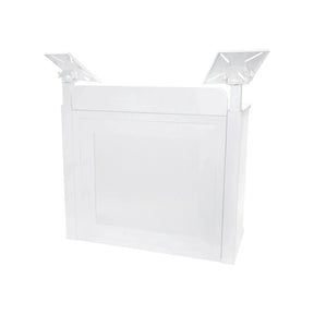 Equinox Quick Folding DJ Event Booth - White 1