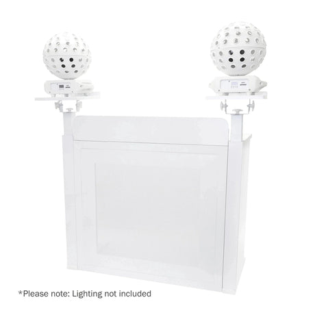 Equinox Foldable DJ Event Booth – White 4
