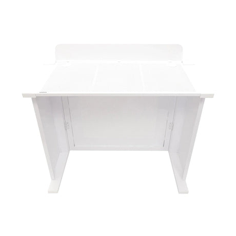 Equinox Quick Folding DJ Event Booth - White 7