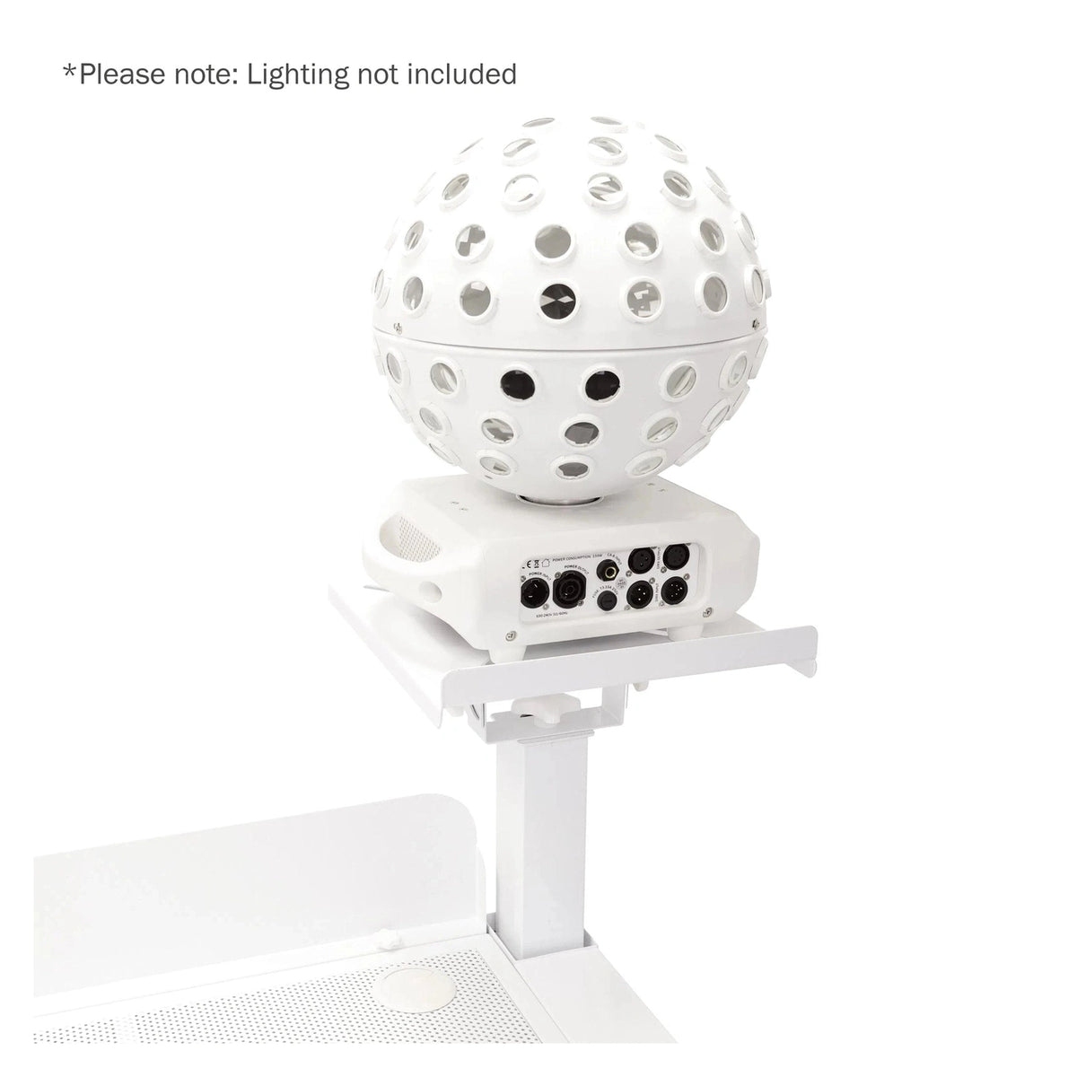 Equinox Foldable DJ Event Booth – White 11
