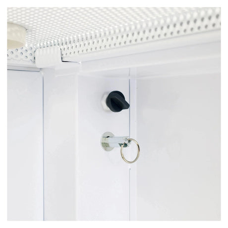 Equinox Quick Folding DJ Event Booth - White 8