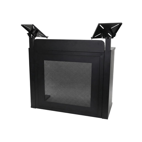 Equinox Foldable DJ Event Booth – Black 1