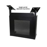 Equinox Foldable DJ Event Booth – Black 3