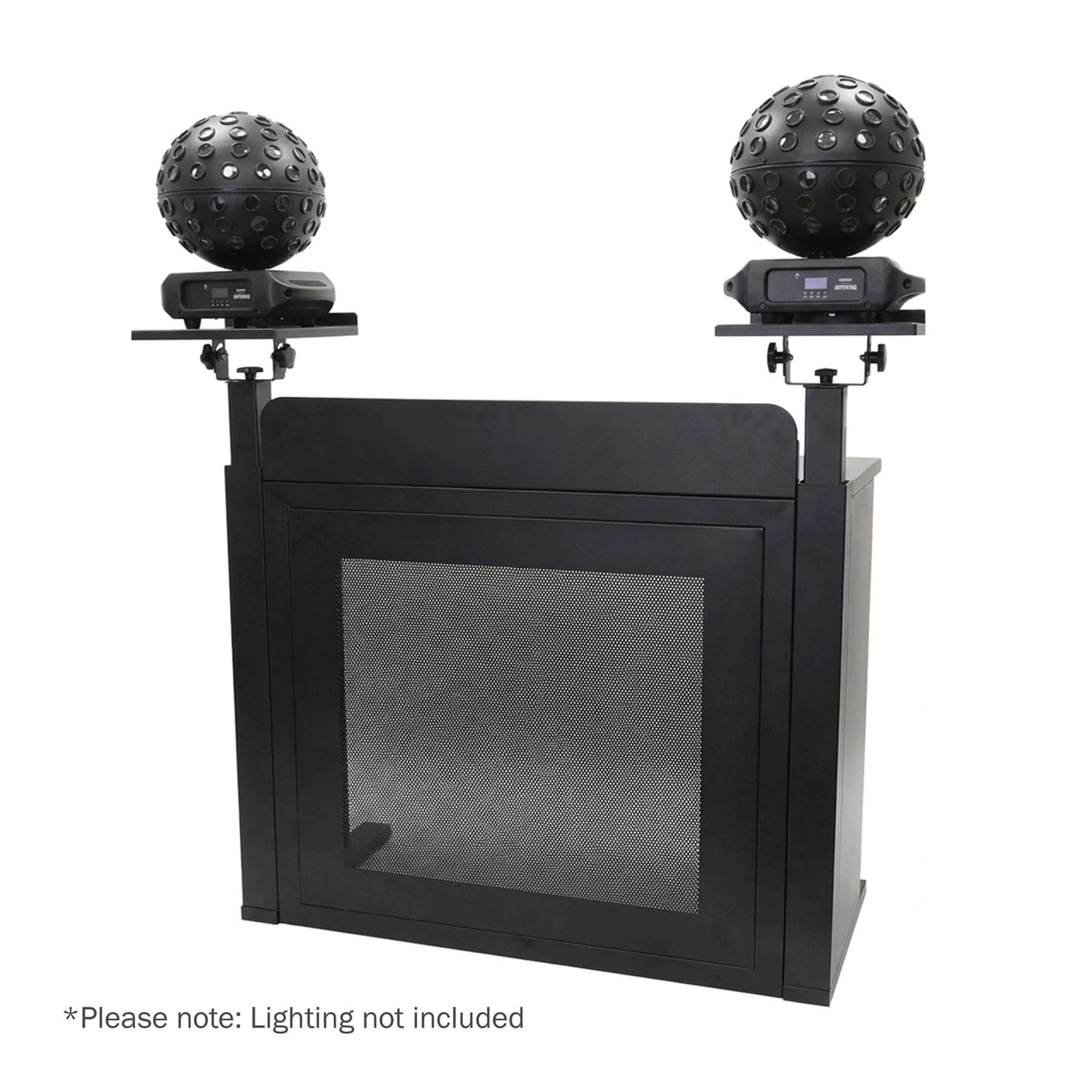 Equinox Foldable DJ Event Booth – Black 4
