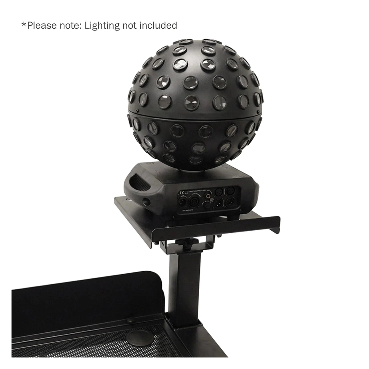 Equinox Foldable DJ Event Booth – Black 11