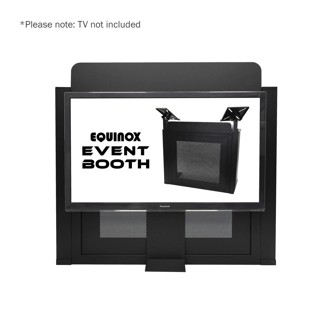 Equinox Foldable DJ Event Booth – Black 18