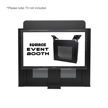 Equinox Foldable DJ Event Booth – Black 18