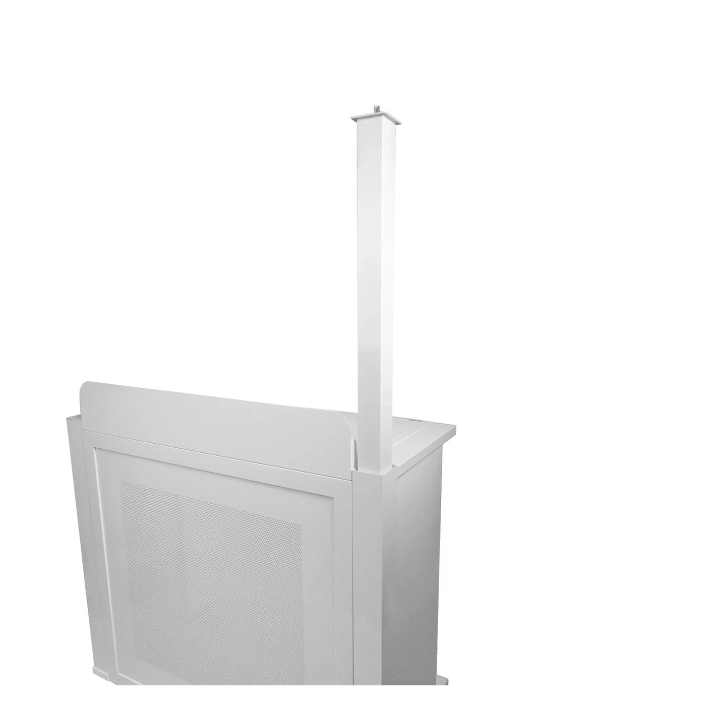 Equinox Event Booth 75cm Upright Poles – White Pack of 2 3
