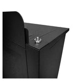 Equinox Event Booth 75cm Upright Poles – Black Pack of 2 4