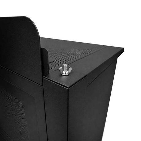 Equinox Event Booth 75cm Upright Poles – Black Pack of 2 4