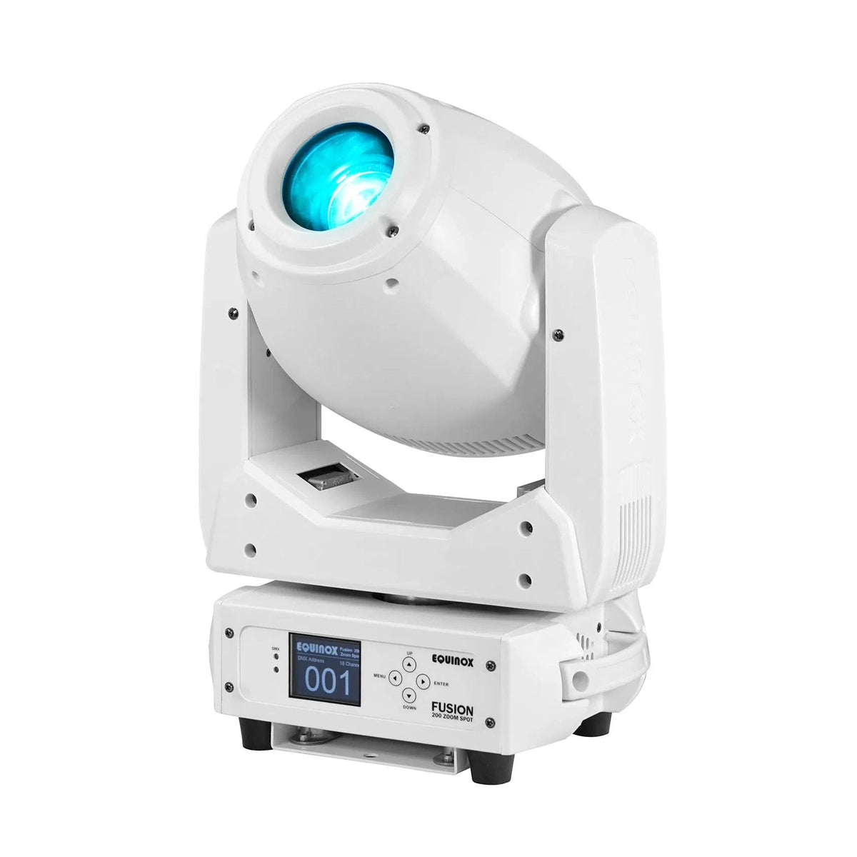 Equinox Fusion 200 Zoom Spot LED Moving Head White Housing 1