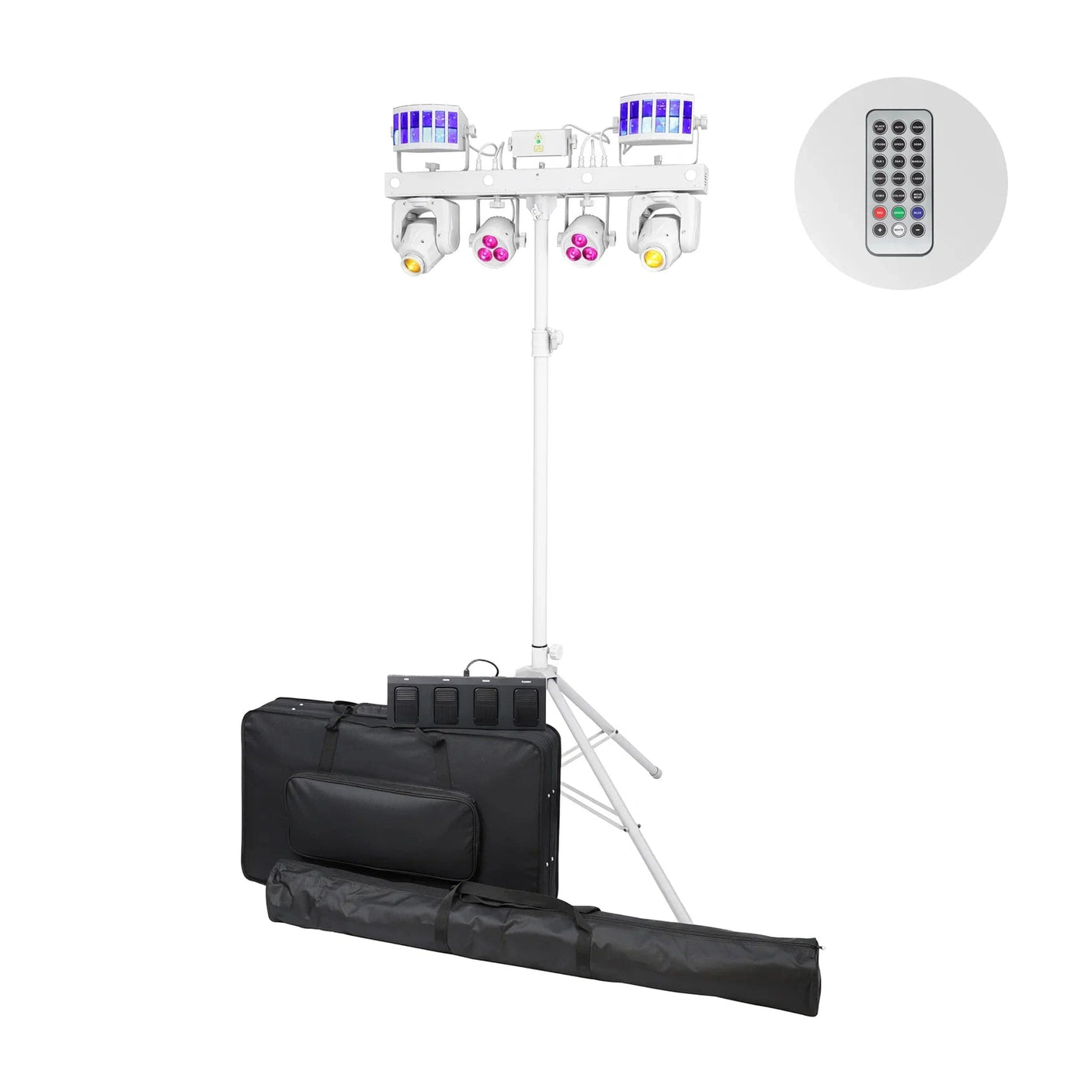 Equinox Gigabar FX1 5-in-1 LED Lighting Bar System - White 1
