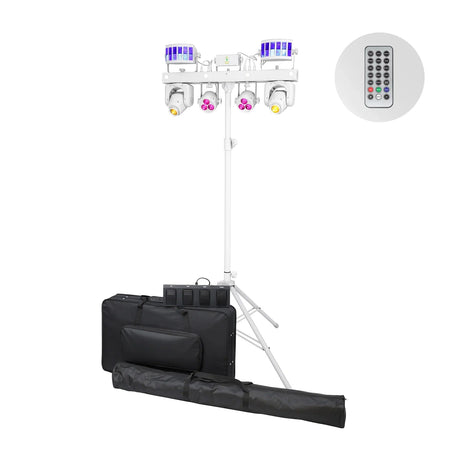 Equinox Gigabar FX1 5-in-1 LED Lighting Bar System - White 1