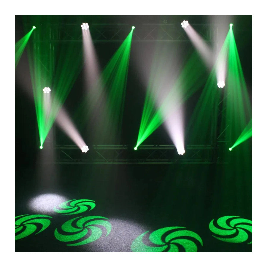 Equinox Fusion 100 Spot MKII LED Moving Head White Housing 9