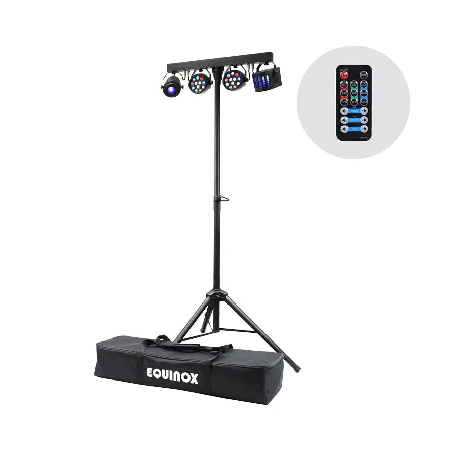 Equinox Microbar Multi System T-Bar Lighting Package 1