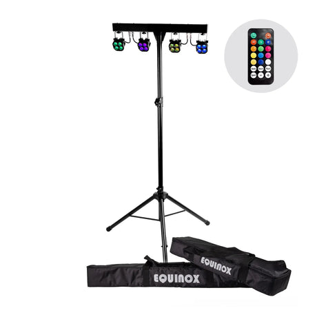 Equinox MicroPAR Bar Compact Quad T-Bar Lighting System 1