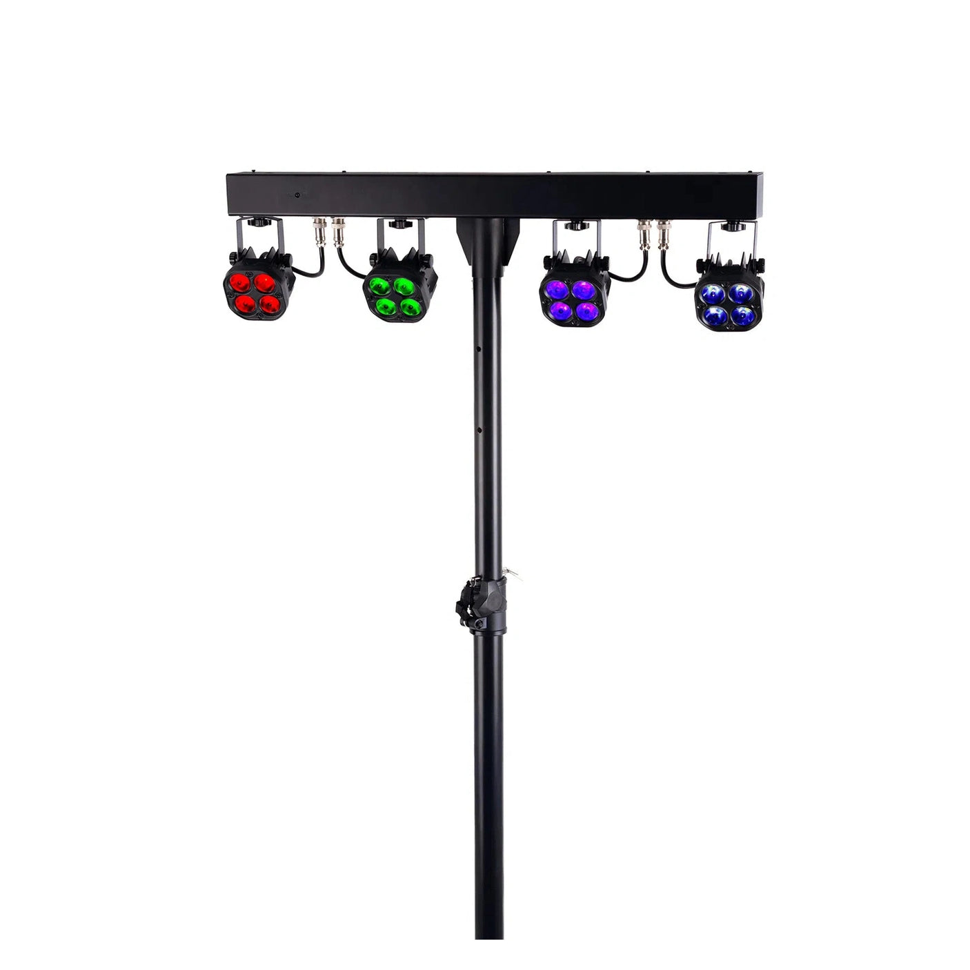 Equinox MicroPAR Bar Compact Quad T-Bar Lighting System 4