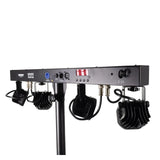 Equinox MicroPAR Bar Compact Quad T-Bar Lighting System 7