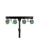 Equinox MicroPAR Bar Compact Quad T-Bar Lighting System 9