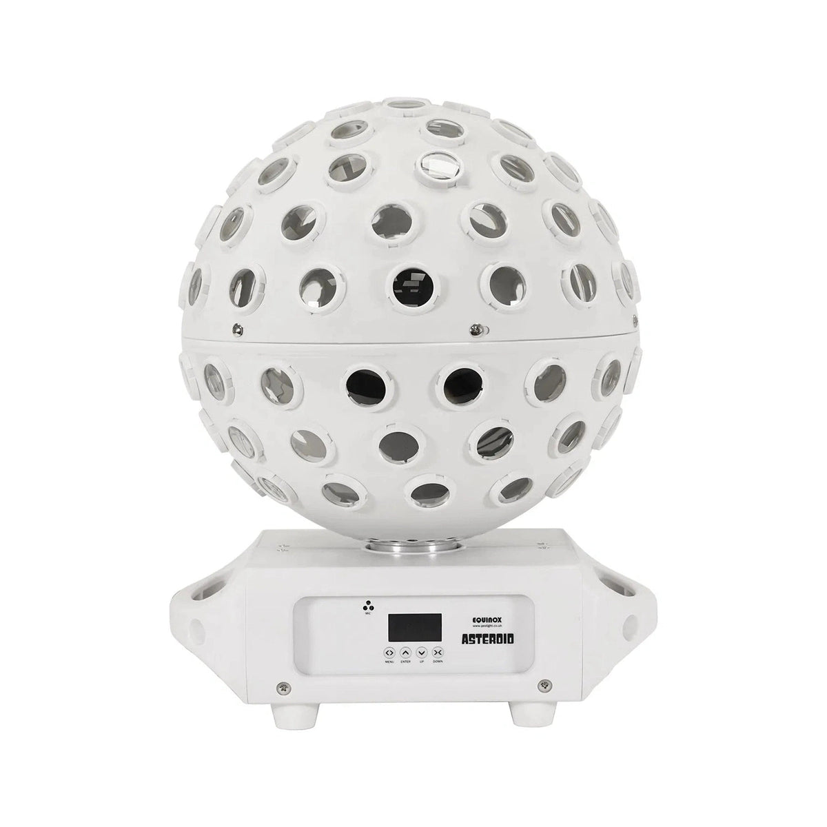 Equinox Asteroid 5 x 40W RGBW LED Mirrorball Effect Light – White 4