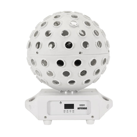 Equinox Asteroid 5 x 40W RGBW LED Mirrorball Effect Light – White 4