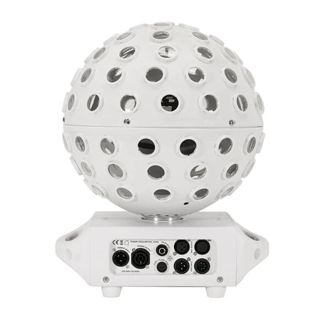 Equinox Asteroid 5 x 40W RGBW LED Mirrorball Effect Light – White 6