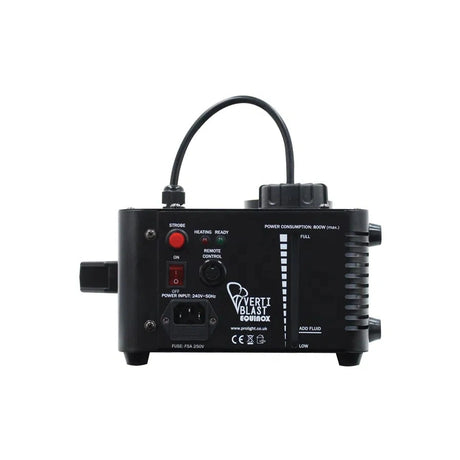 Equinox Verti Blast LED Fog/Smoke Machine With RGB Lighting Effects 4