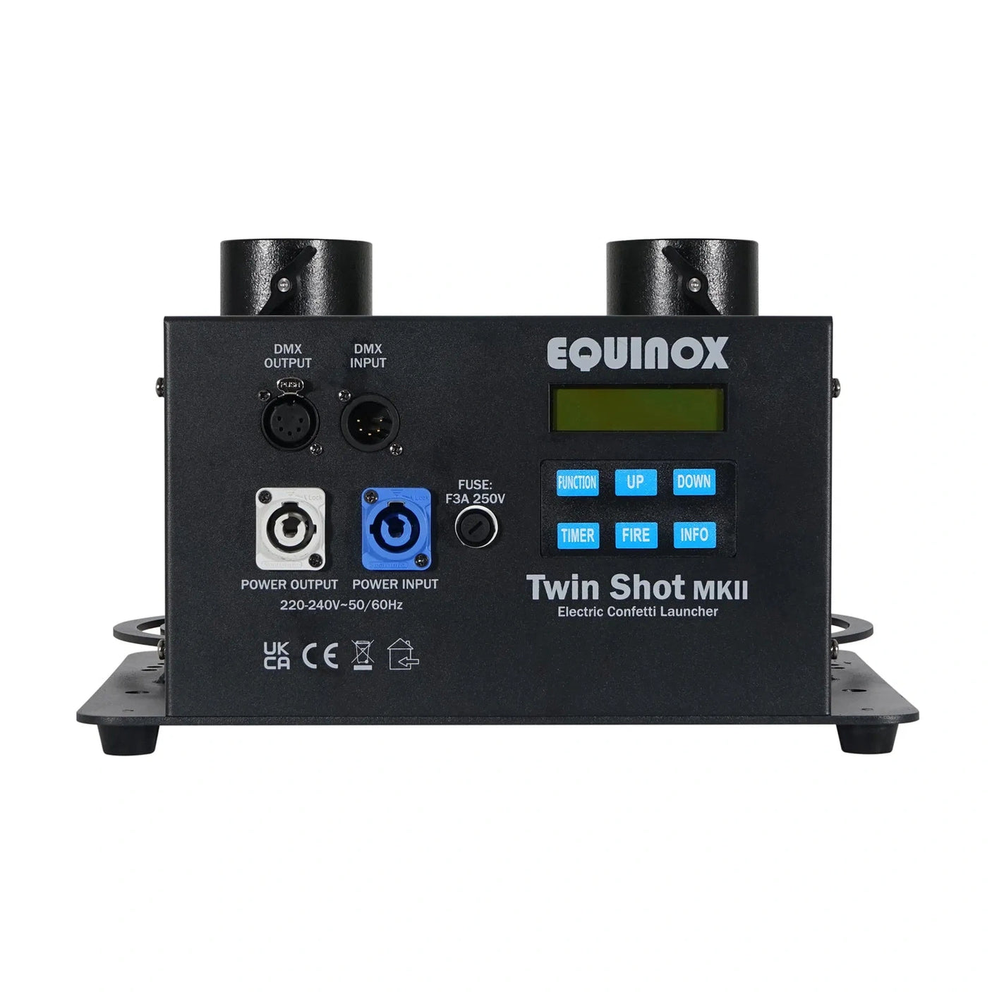 Equinox Twin Shot MKII Dual Electric Confetti & Streamer Cannon 4