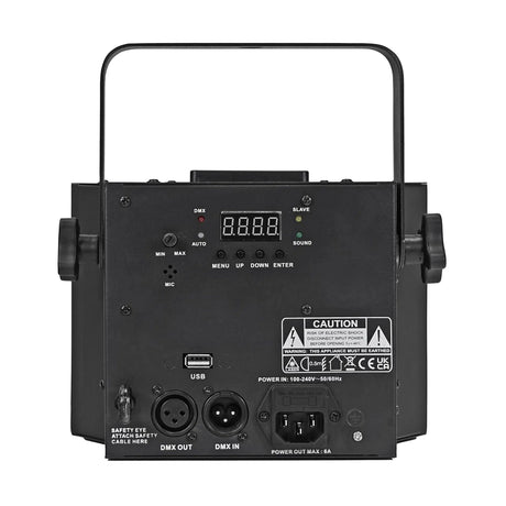 Equinox Interceptor XP 3-In-1 LED Effect Light - Derby, Strobe, Laser 5