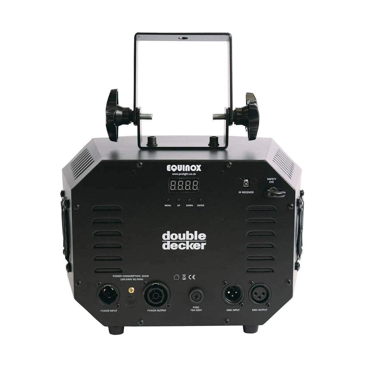 Equinox Double Decker RGBWAUV LED Wash Effect Light 5