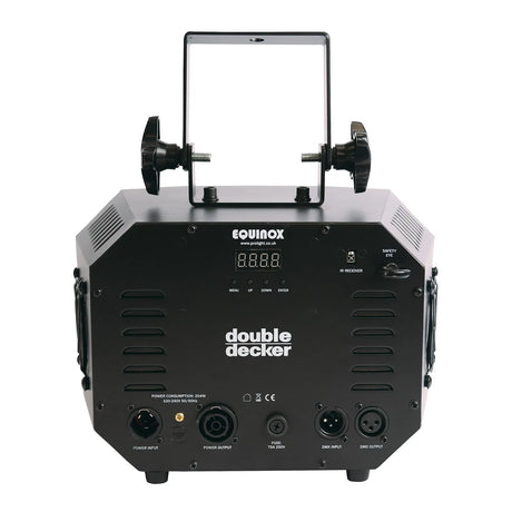 Equinox Double Decker RGBWAUV LED Wash Effect Light 5