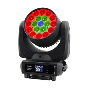 Equinox Fusion 260ZR MKII LED Wash Moving Head Black Housing 1