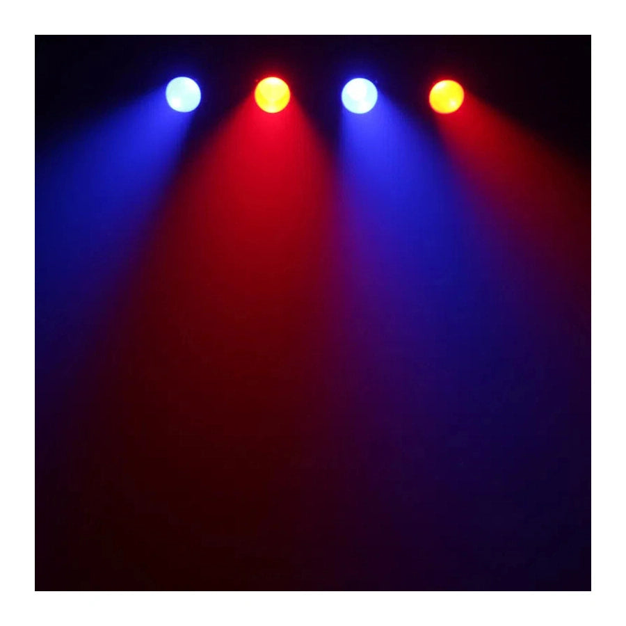 Equinox Gigabar MKII 4 x 30W RGB COB T-Bar Lighting System 16