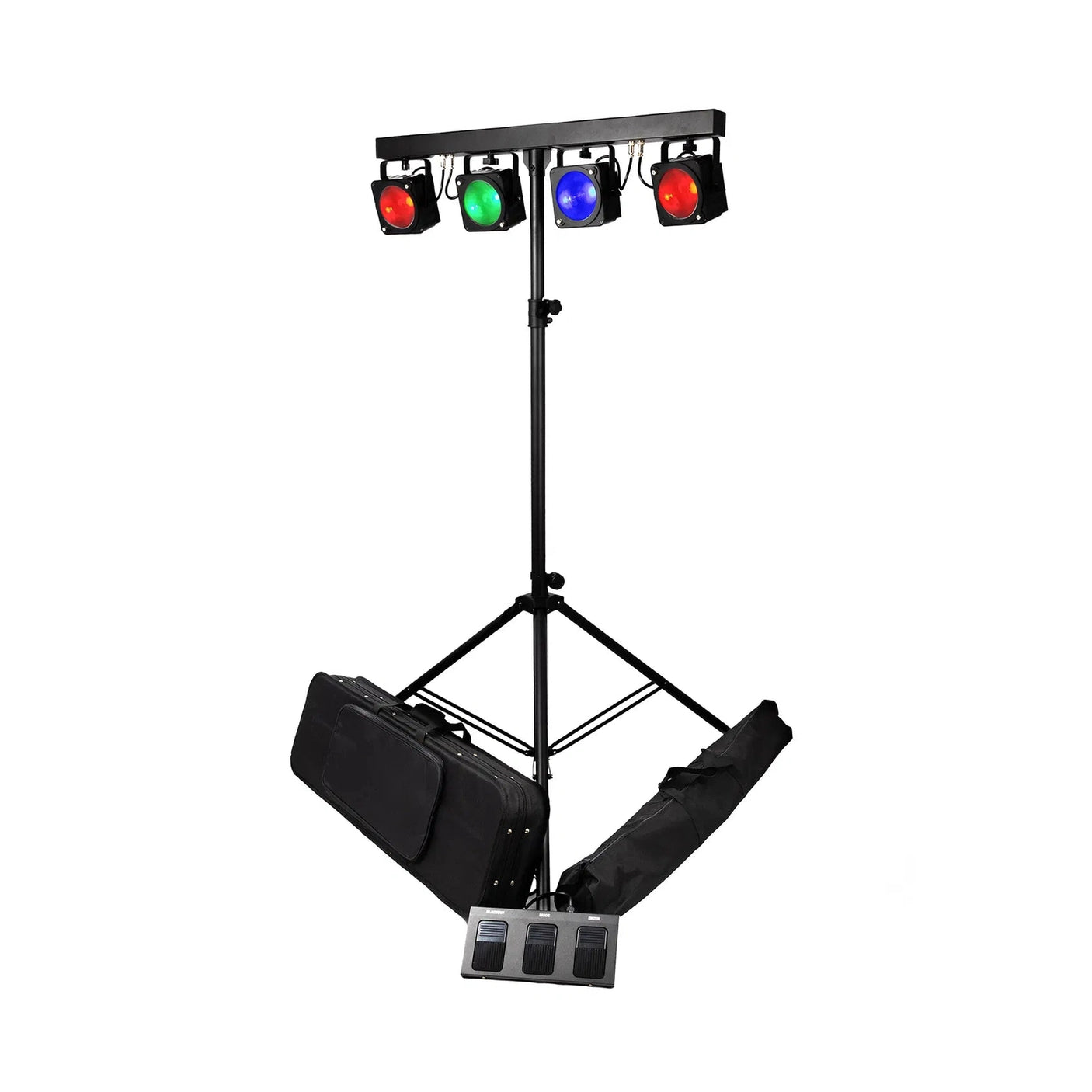 Equinox Gigabar MKII 4 x 30W RGB COB T-Bar Lighting System 1