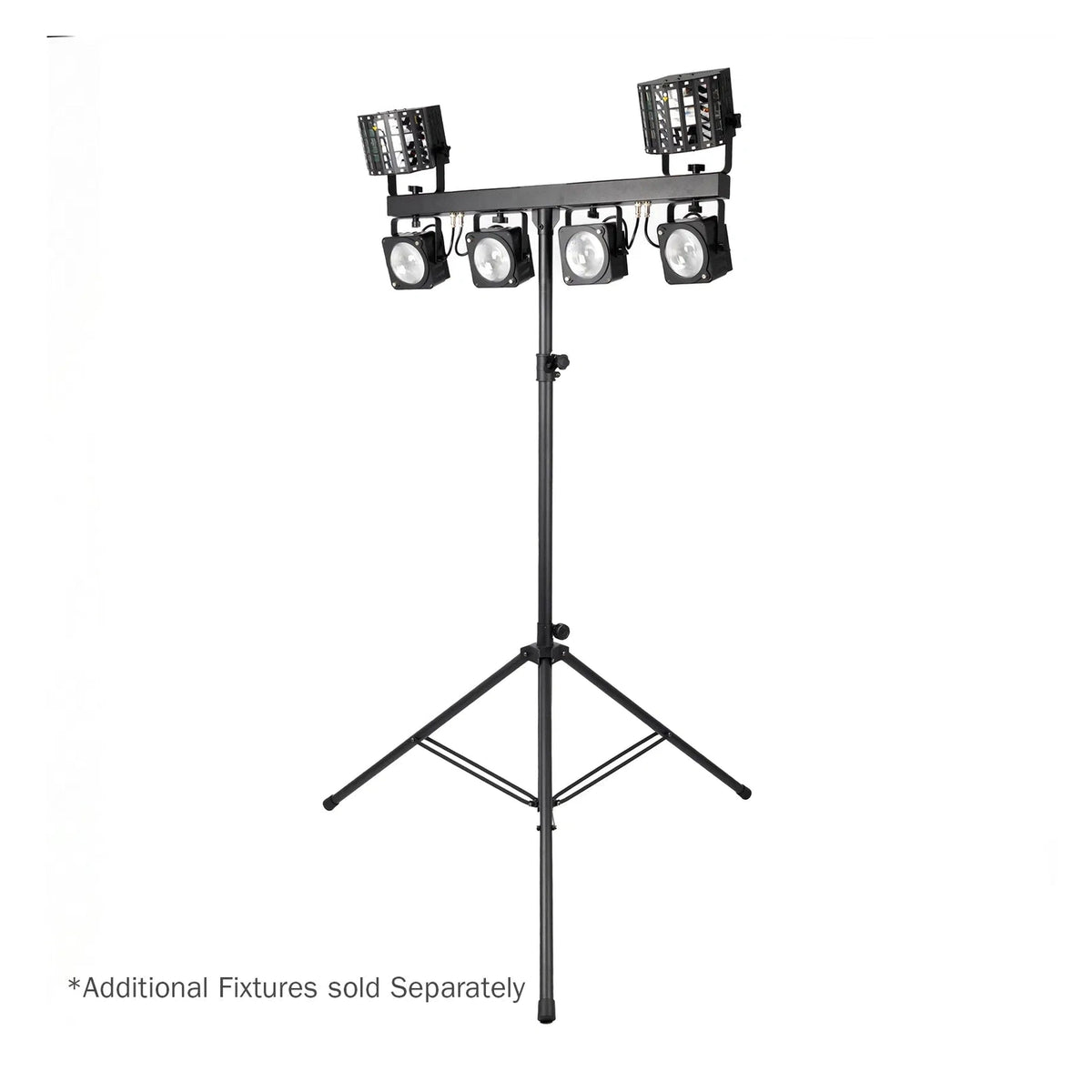 Equinox Gigabar MKII 4 x 30W RGB COB T-Bar Lighting System 5