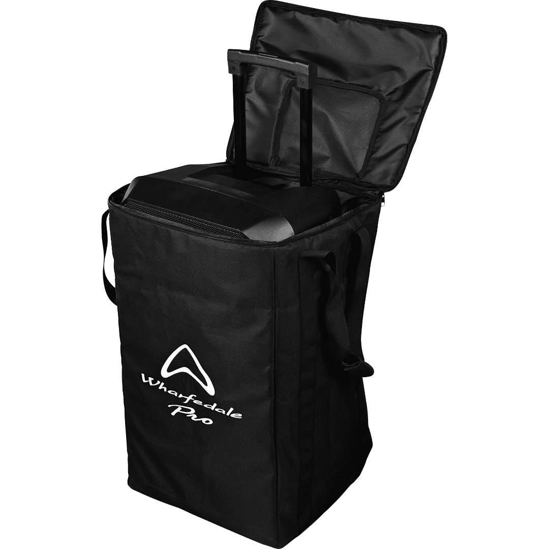 Wharfedale Pro EZ-PZ 14" 100W Battery Bluetooth PA Speaker With 2 Wireless Mics & Tour Bag