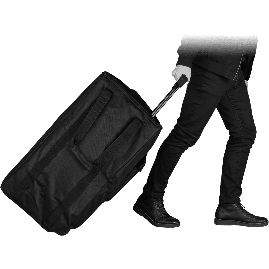 Wharfedale Pro EZ-PZ 14" 100W Battery Bluetooth PA Speaker With 2 Wireless Mics & Tour Bag