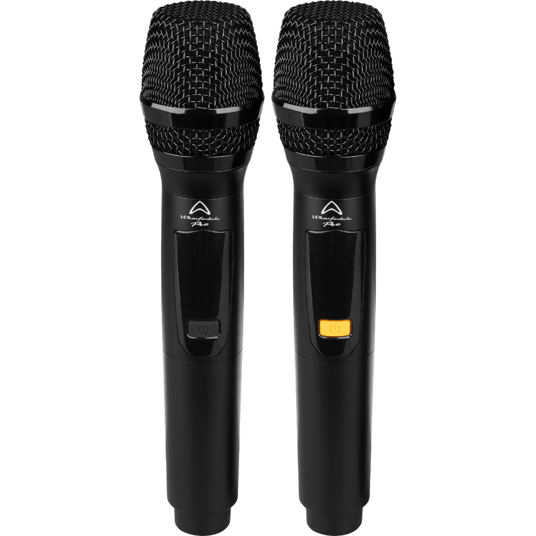 Wharfedale Pro EZ-PZ 14" 100W Battery Bluetooth PA Speaker With 2 Wireless Mics & Tour Bag