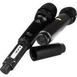 Wharfedale Pro EZ-PZ 14" 100W Battery Bluetooth PA Speaker With 2 Wireless Mics & Tour Bag